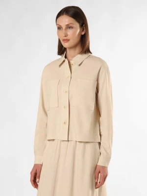 Franco Callegari Kurtka damska z zawartością lnu Kobiety wiskoza beżowy,