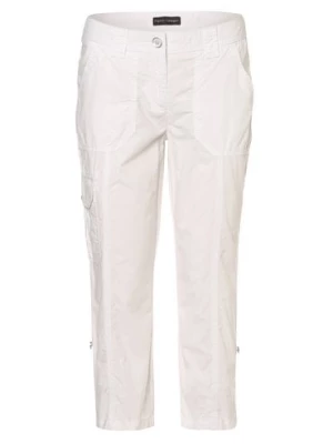 Franco Callegari Spodnie Kobiety Bawełna biały jednolity,