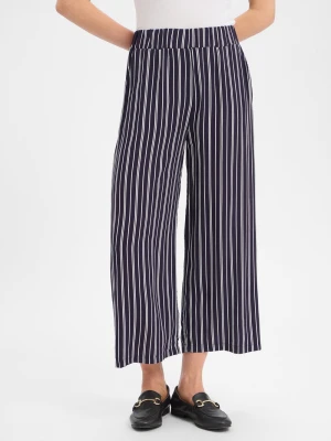 Franco Callegari Spodnie typu culottes Kobiety wiskoza niebieski|wielokolorowy,