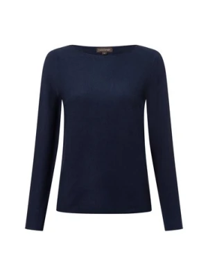 Franco Callegari Sweter damski z dzianiny Kobiety Bawełna niebieski,