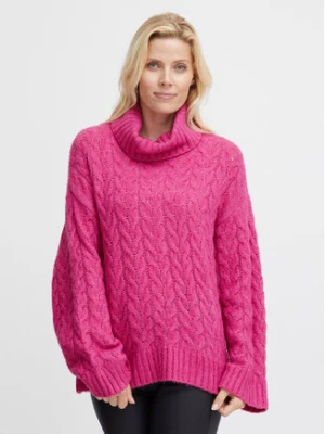 Fransa Golf 20612718 Różowy Relaxed Fit