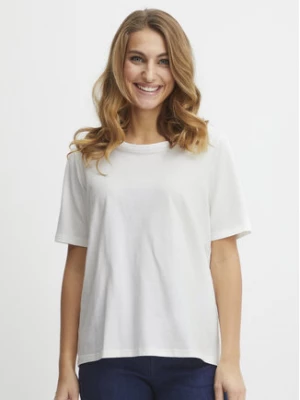 Fransa T-Shirt 20611861 Biały Regular Fit