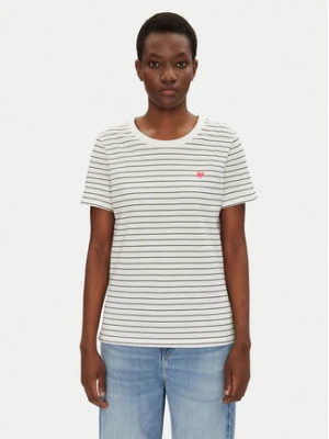 Fransa T-Shirt 20615521 Biały Regular Fit