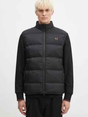 Fred Perry bezrękawnik Insulated Gilet męski kolor czarny przejściowy J8522.102