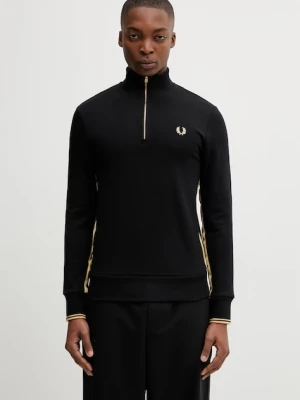 Fred Perry bluza męska bawełniana czarny