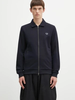 Fred Perry bluza męska kolor granatowy z aplikacją J1328