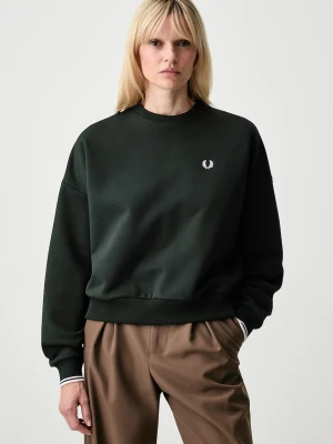 Fred Perry bluza oversize bawełniana damska
