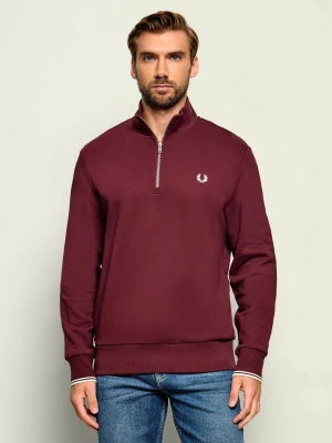 Fred Perry Bluza | Regular Fit bordowy