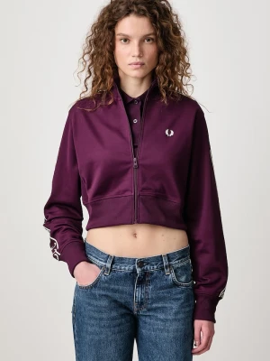 Fred Perry bluza rozpinana damska fioletowy