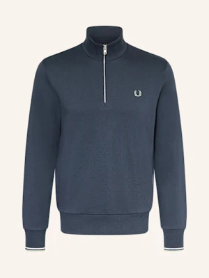 Fred Perry Bluza Z Kapturem blau
