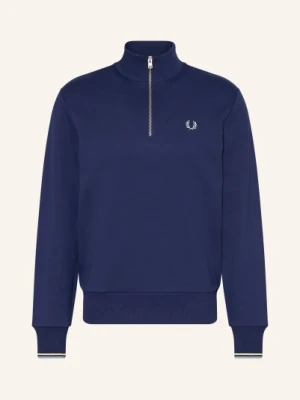 Fred Perry Bluza Z Kapturem blau