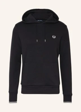 Fred Perry Bluza Z Kapturem m2643 schwarz
