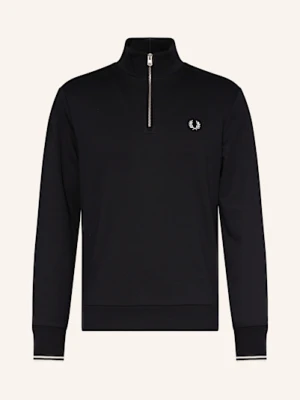 Fred Perry Bluza Z Kapturem schwarz
