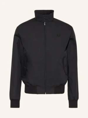 Fred Perry Bluzon Harrington schwarz