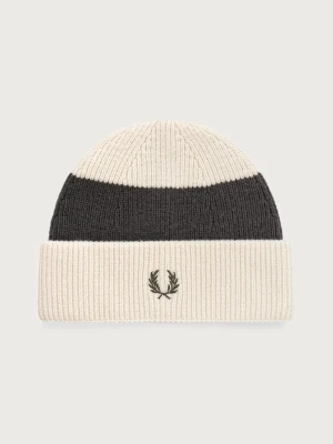 Fred Perry czapka wełniana beżowy