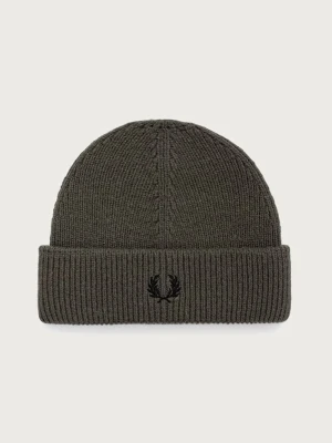 Fred Perry czapka wełniana zielony