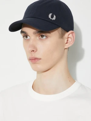 Fred Perry czapka z daszkiem bawełniana Pique Classic Cap