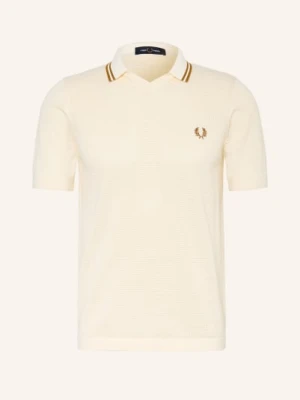 Fred Perry Dzianinowa Koszulka Polo beige