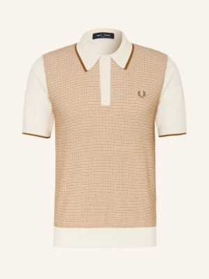 Fred Perry Dzianinowa Koszulka Polo beige