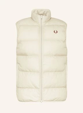 Fred Perry Kamizelka Pikowana beige