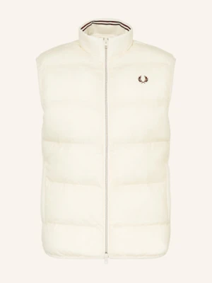 Fred Perry Kamizelka Pikowana weiss