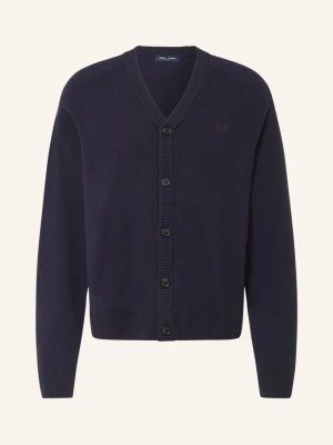 Fred Perry Kardigan blau GRANATOWY