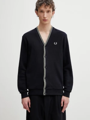 Fred Perry kardigan męski bawełniany