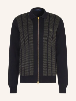 Fred Perry Kardigan schwarz