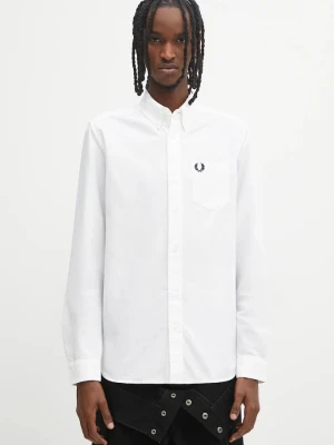Fred Perry koszula bawełniana biały