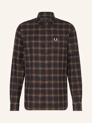 Fred Perry Koszula Flanelowa O Regularnym Kroju braun