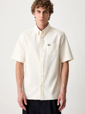 Fred Perry koszula męska bawełniana beżowy