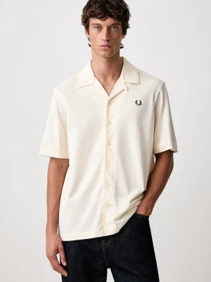 Fred Perry koszula męska bawełniana beżowy