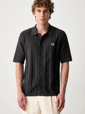 Fred Perry koszula męska bawełniana szary