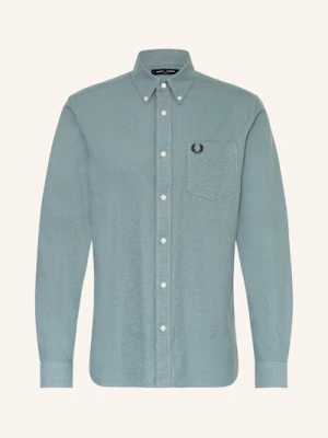 Fred Perry Koszula Regular Fit blau