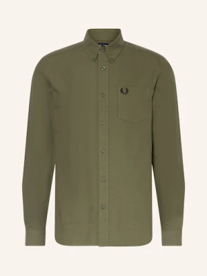 Fred Perry Koszula Regular Fit gruen