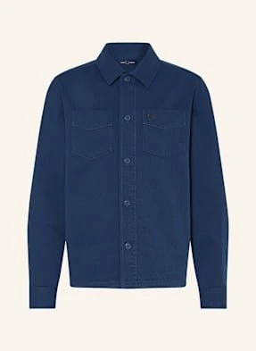 Fred Perry Koszula Wierzchnia blau
