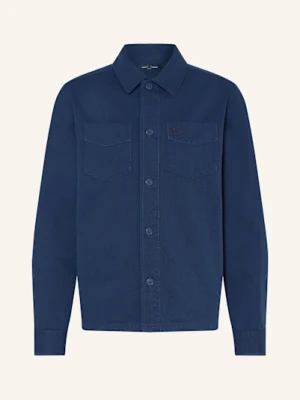 Fred Perry Koszula Wierzchnia blau