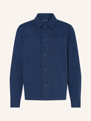 Fred Perry Koszula Wierzchnia blau GRANATOWY