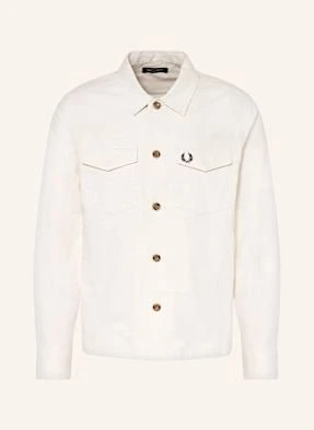 Fred Perry Koszula Wierzchnia Oxford weiss