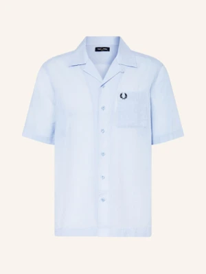Fred Perry Koszula Z Klapami Comfort Fit blau