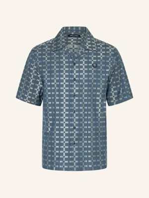 Fred Perry Koszula Z Klapami Comfort Fit blau
