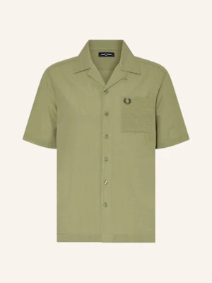 Fred Perry Koszula Z Klapami Comfort Fit gruen
