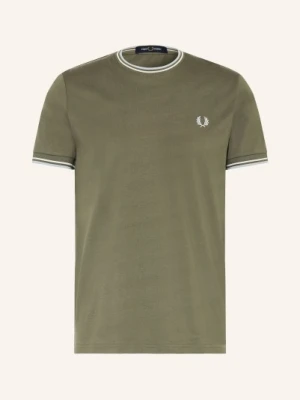 Fred Perry Koszulka gruen KHAKI