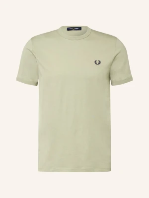 Fred Perry Koszulka gruen JASNOZIELONY