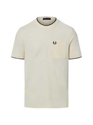 Fred Perry Koszulka Mężczyźni Bawełna (100%) beżowy