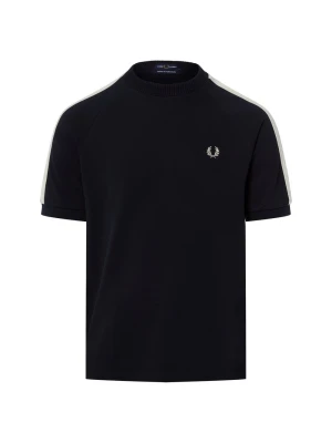 Fred Perry Koszulka Mężczyźni Bawełna (100%) niebieski