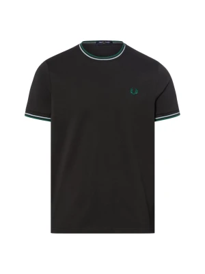 Fred Perry Koszulka Mężczyźni Bawełna szary