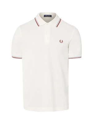 Fred Perry koszulka polo Mężczyźni Bawełna biały