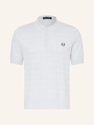 Fred Perry Koszulka Polo Z Dzianiny blau JASNONIEBIESKI