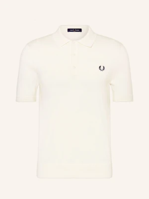 Fred Perry Koszulka Polo Z Dzianiny weiss